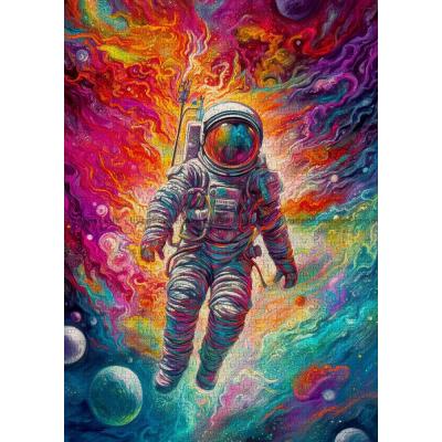 Bilde av Astronautens fantastiske reise, 1000 brikker