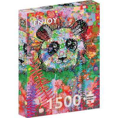 Bilde av Panda i jungelen, 1500 brikker