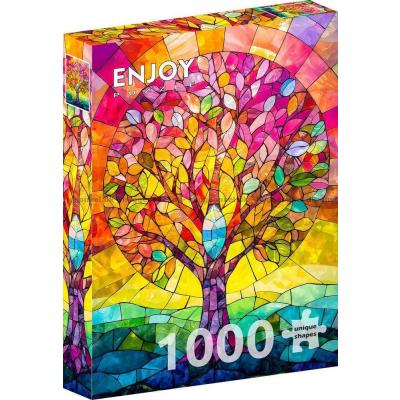 Bilde av Regnbuetre, 1000 brikker