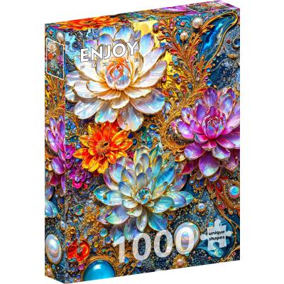 Glitrende vannliljer, 1000 brikker