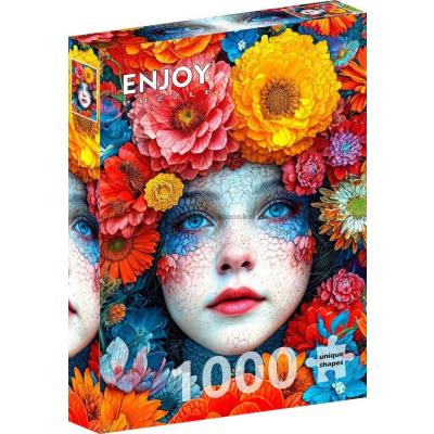 Bilde av Blomsterpikens blikk, 1000 brikker