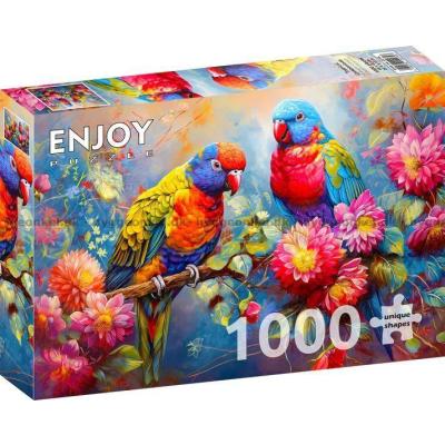 Bilde av Tropiske venner, 1000 brikker