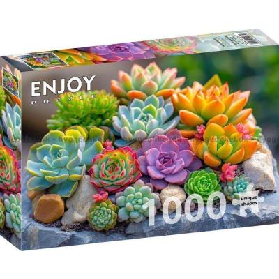 Bilde av Blomstrende steinbed, 1000 brikker