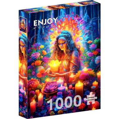 Bilde av Lys i natten, 1000 brikker