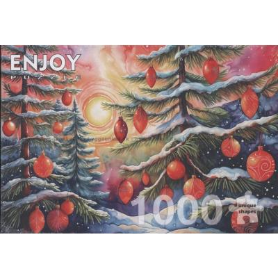 Bilde av Julemorgen i skogen, 1000 brikker