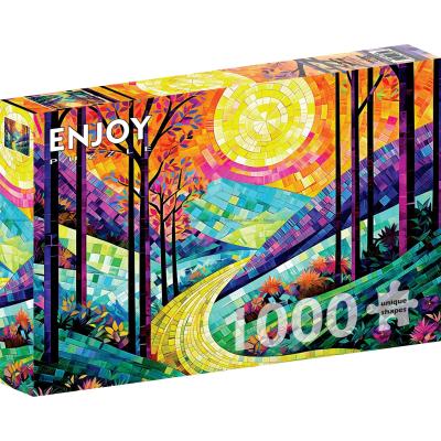 Stien gjennom skogen, 1000 brikker