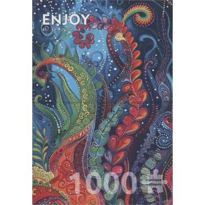 Bilde av Levende spiraler danser, 1000 brikker