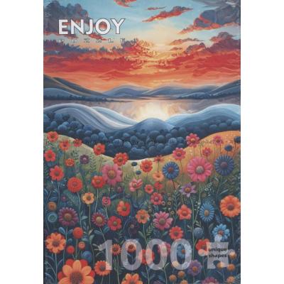 Bilde av Blomstereng i morgensol, 1000 brikker