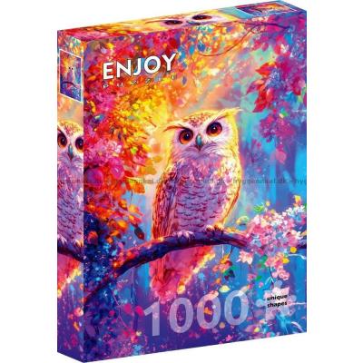 Bilde av Ugla i vårnatten, 1000 brikker