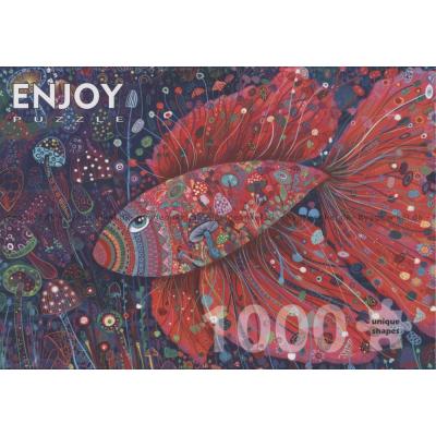 Bilde av Fisken blant sopp, 1000 brikker