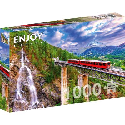 Bilde av Sveits: Gornergratbahn, 1000 brikker