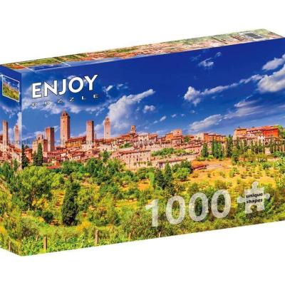Bilde av Italia: San Gimignano, 1000 brikker