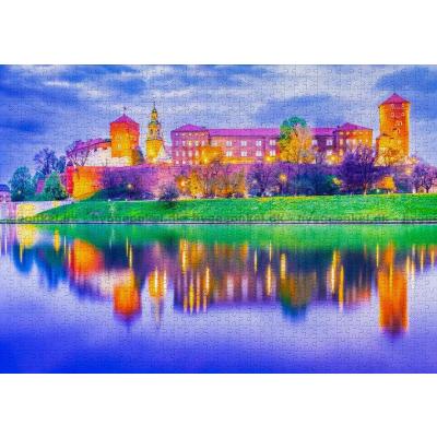 Bilde av Polen: Wawel-slottet, 1000 brikker