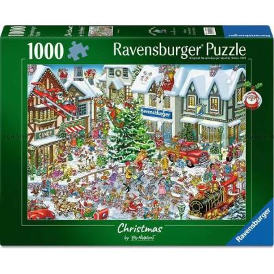 Bilde av Juletravle på torget, 1000 brikker