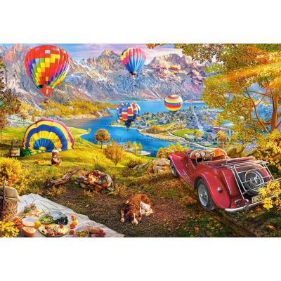 Bilde av Bonito: Luftballonger over dalen, 1000 brikker