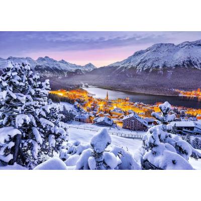 Bilde av Sveits: St. Moritz, 1000 brikker