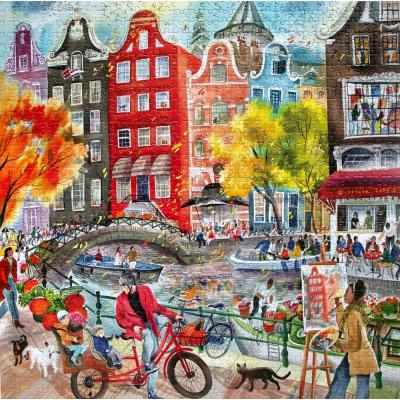 Bilde av Kunstnernes Amsterdam, 1000 brikker