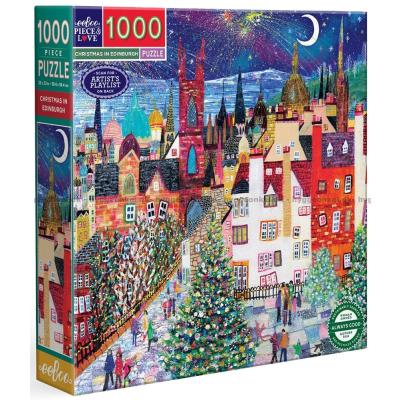 Bilde av Jul i Edinburgh, 1000 brikker