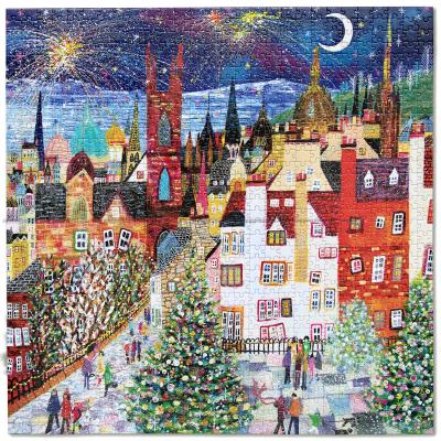 Bilde av Jul i Edinburgh, 1000 brikker