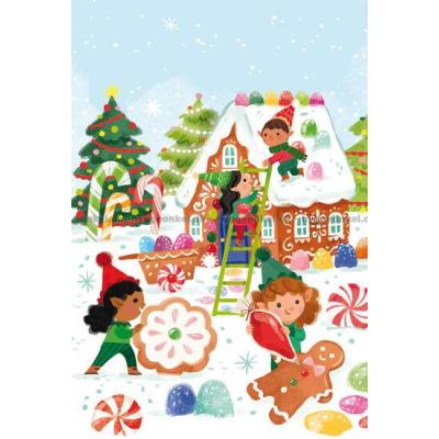 Bilde av Nissenes juleeventyr, 3x48 brikker