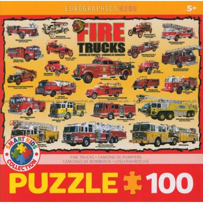 Brannbiler, 100 brikker