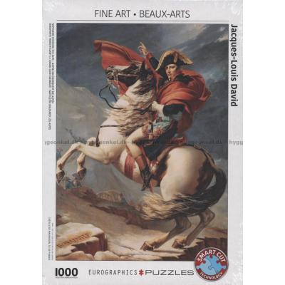 Bilde av David: Napoleon Crossing the Alps, 1000 brikker