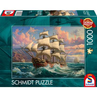 Seilskutens eventyr, 1000 brikker