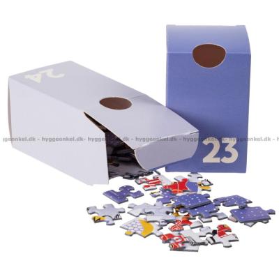 Bilde av Julekalender: Mummitrollets verden, 24x60 brikker