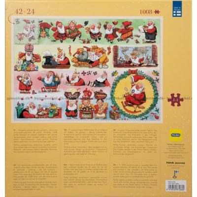 Bilde av Julekalender: Julenissens koselige desember, 24x42 brikker