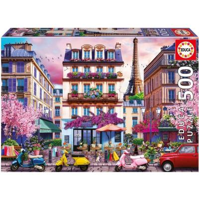 Bilde av Gateliv i Paris, 500 brikker