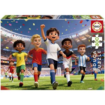 Bilde av Fotballdrakter, 300 brikker