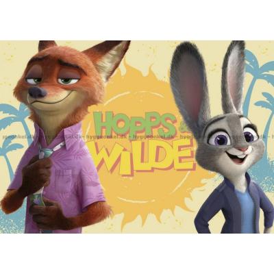 Bilde av Disney: Zootropolis 2, 4-i-1, 50 brikker