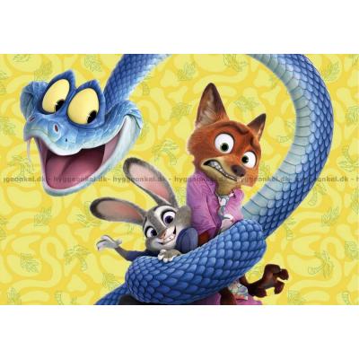 Bilde av Disney: Zootropolis 2, 4-i-1, 50 brikker
