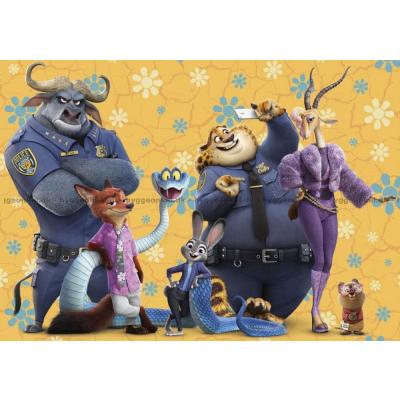 Bilde av Disney: Zootropolis 2, 4-i-1, 50 brikker