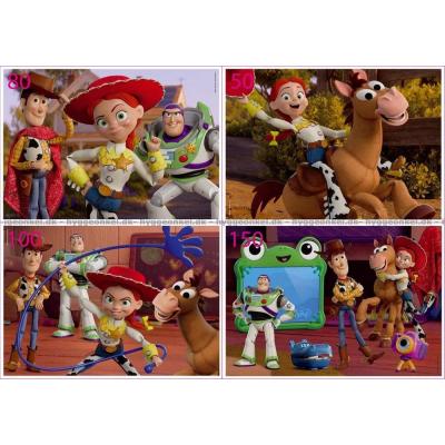 Bilde av Disney: Toy Story 5, 4-i-1, 50 brikker