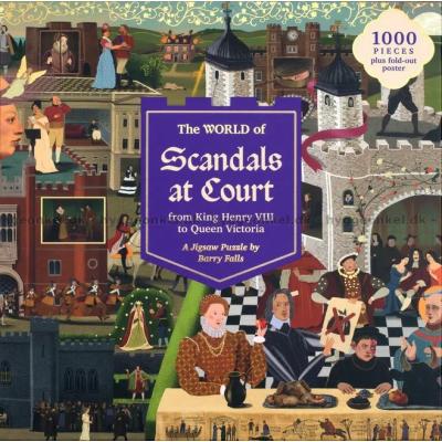 Bilde av Kongelige skandaler, 1000 brikker