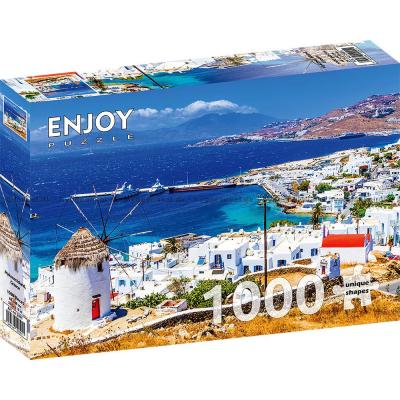 Bilde av Sol over Mykonos, 1000 brikker