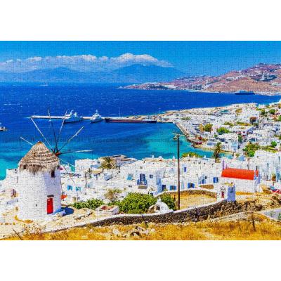 Bilde av Sol over Mykonos, 1000 brikker