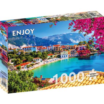 Bilde av Assos på Kefalonia, 1000 brikker
