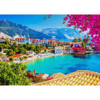 Bilde av Assos på Kefalonia, 1000 brikker