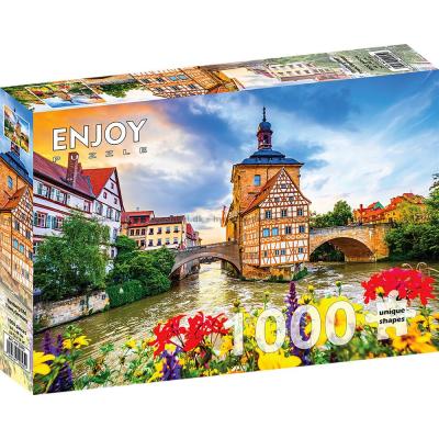 Bilde av Tyskland: Bambergs gamle bydel, 1000 brikker