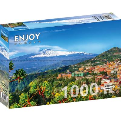 Bilde av Etna og Taormina, 1000 brikker