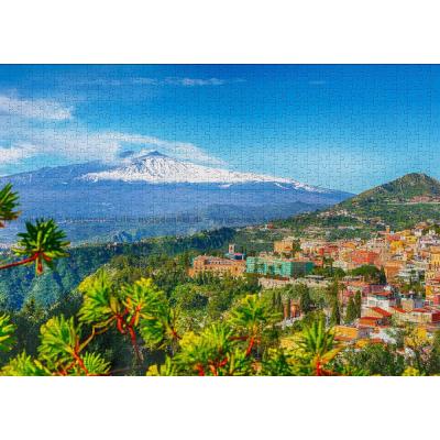 Bilde av Etna og Taormina, 1000 brikker