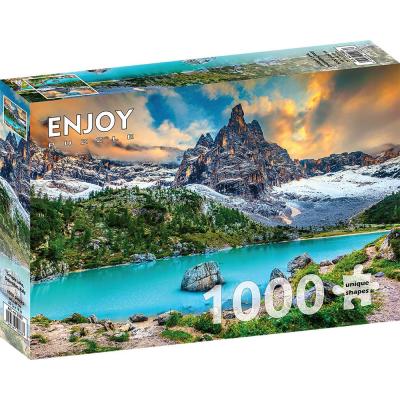 Bilde av Italia: Sorapis-sjøen, 1000 brikker