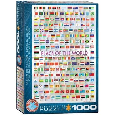 Bilde av Flagg, 1000 brikker