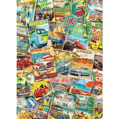 Bilde av Collage: Ferieminner, 1000 brikker