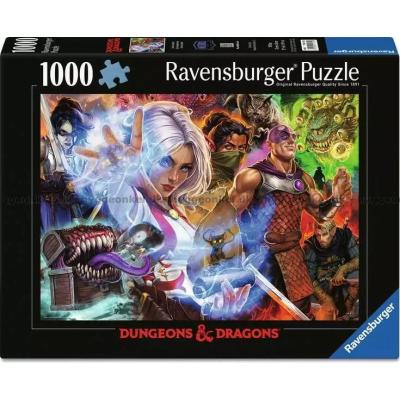 Bilde av D&D: Eventyret venter, 1000 brikker