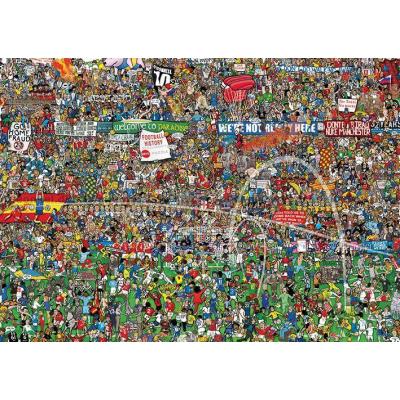 Bilde av Bennett: Fotballens historie, 2000 brikker