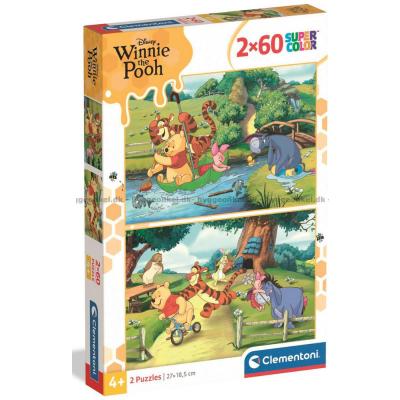 Bilde av Disney: Ole Brumm, 2x60 brikker