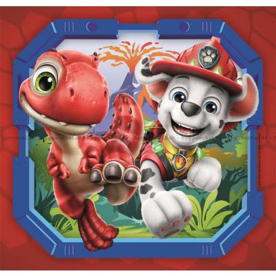 Bilde av Paw Patrol: Dino Filmen, 3x48 brikker